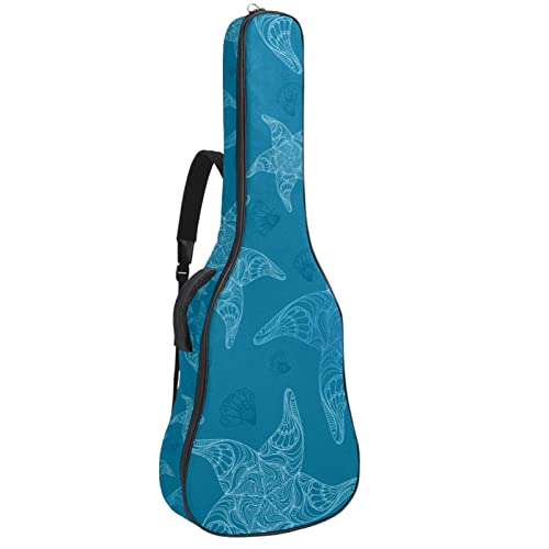Housse de sac de guitare épaisse avec rembourrage en éponge imperméable pour guitare acoustique électrique basse… - Les Beatles, Paul McCartney, John Lennon, RIngo Starr, George Harrison Housse de sac de guitare épaisse avec rembourrage en éponge imperméable pour guitare acoustique électrique basse…