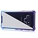 BAISRKE Galaxy Note 9 Case, Shock Absorption Flexible TPU Soft Edge Bumper Anti-Scratch Rigid Slim Protective Cases Hard Plastic Back Cover for Samsung Galaxy Note 9 SM-N960F - Blue Purple Gradient