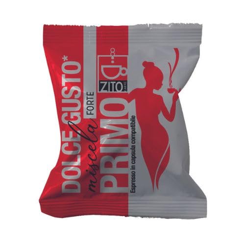 200 ZITO CAFFE PRIMO compatibile Dolce Gusto Nescafè - Cremosa e Intensa - Capsule Caffè per Macchine Nescafé Dolce Gusto - 4 Cartoni da 50 -