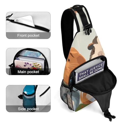 Bolso Sling Crossbody Casual para Viaje y Senderismo miniatura 4
