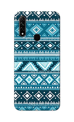 Image of PRINTFIDAA Coloured Tribal Pattern Hard Back Cover for Oppo A31 (2020) / Oppo A8 Back Cover -(P6) KAT1008