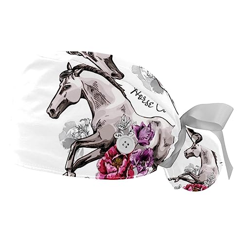 Bonnet bouffant avec bandeau de travail pour homme et femme VERED réglable