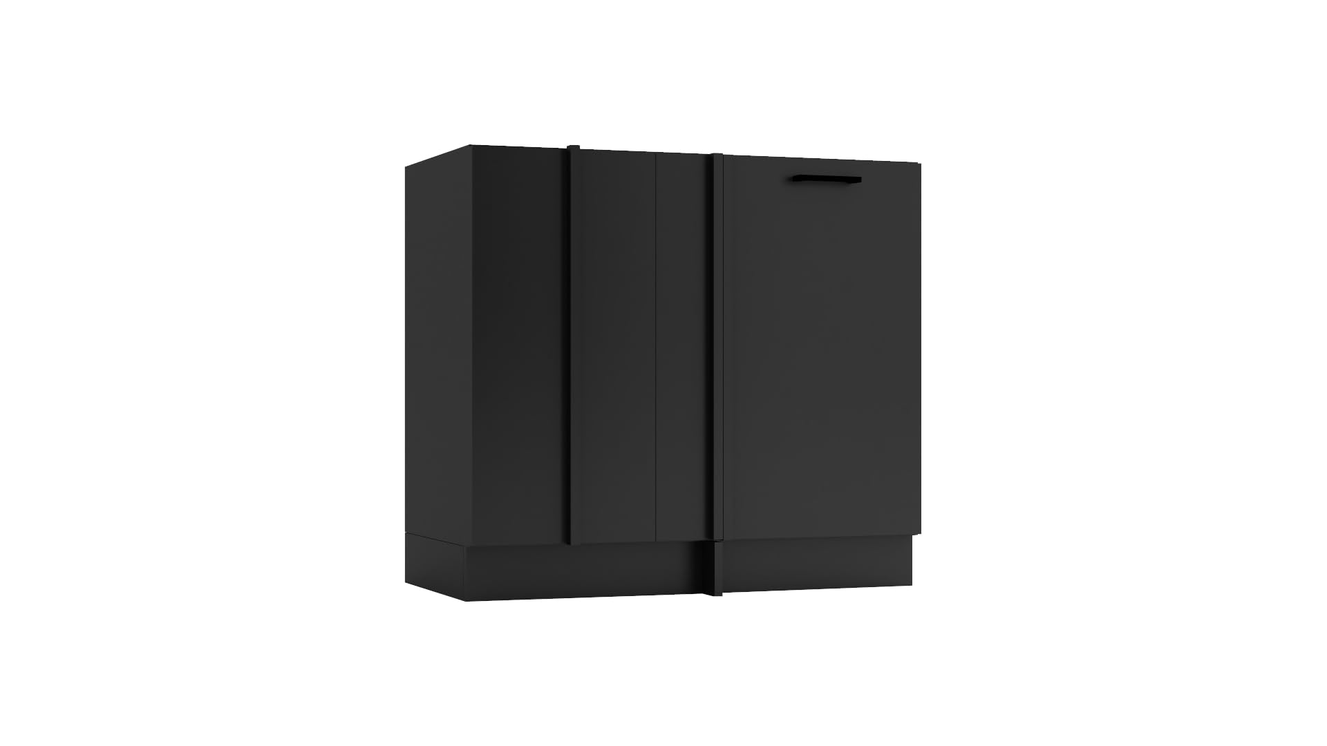 Cocina en L completa 200 y 260 cms color Gris Grafito Gama Media ref-41a