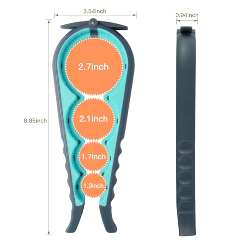 image for Wolnivi Jar Opener for Weak Hands, Seniors with Arthritis, Bottle Open