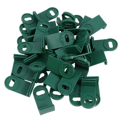 UKCOCO 3 Series Accesorios para Tapones De Invernadero Pinzas para Invernaderos Pinzas para Acristalamiento De Invernaderos Pinzas para Redes De Jardín Pinzas para 50 Piezas*3