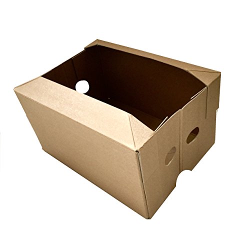Nutley's Polycoated Collapsible Cardboard Vegetable Box (50)