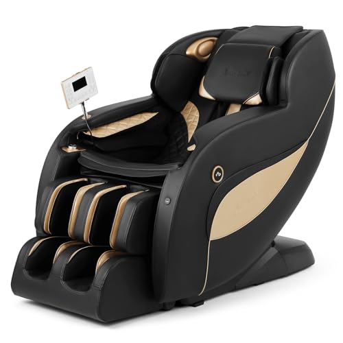 Artist hand Massage Chair Full Body - SL Track Zero Gravity Recliner with 12 Modes, Bluetooth, Body Scan, Foot Roller, Airbags Massage, AI Voice Control