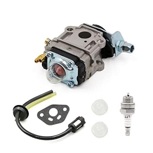 Carburador para Motocicleta Carburador De Repuesto para Desbrozadora Alko Bc410 BC 4125 4535 para Bujía Filtro Cotible Manguera Kit Cortadora Césped