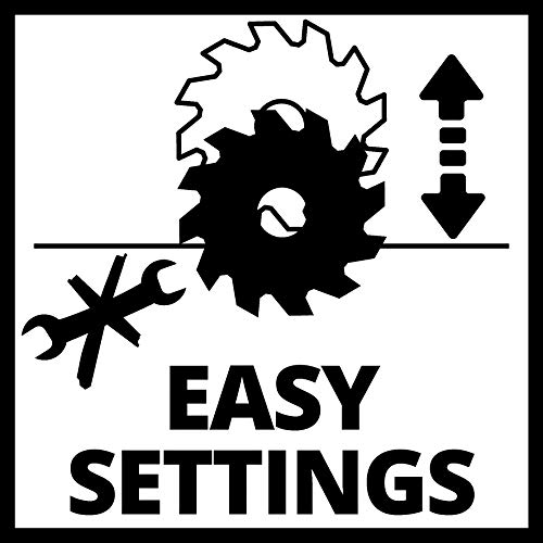 Einhell Handkreissäge TC-CS 1410 (1410 W, Sägeblatt Ø190 x Ø30 mm, max. Schnitttiefe 67 mm, Spaltkeil… – Bild 6