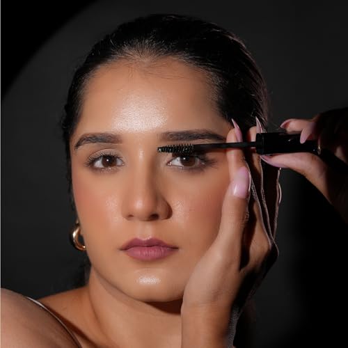 Image of BELLAVITA Intense Drama Waterproof Mascara 8ml | Lengthening & Volumizing Mascara | Curl Lock Formula | Smudge-Proof | Waterproof | Jet Black