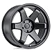 Black Rhino Roku 18x9.5 6x139.7 (6x5.5") -18mm Gun Black Wheel Rim
