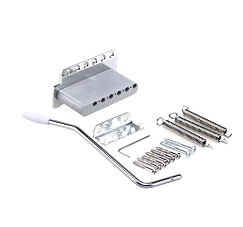 Wilkinson 52,5 mm Vintage Estilo Stratocaster Ponte Guitarra Tremolo com Bloco Completo ST Pop-In Al