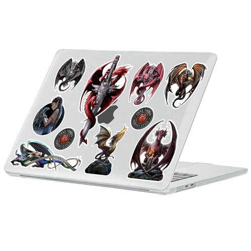 Coque MacBook Air 13.6 Anne Stokes Dragons Évite les Rayures sur Châssis Alunimum