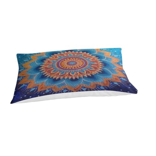 Housse de couette microfibre contre les allergies de lit simple