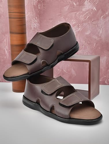 Image of HEALTH FIT Men's Diabetic & Orthopedic with Extra Soft Comfortable Sandal