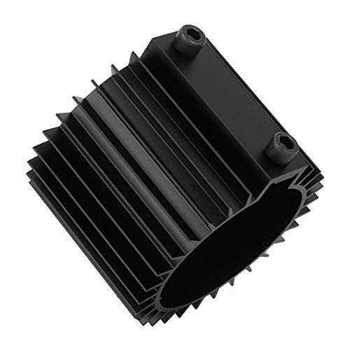Yctze Universal Cooler Heat Sink Cover, Heat Sink Cap Car Auto Engine Oil Filter Cooler Heat Sink Cover Aluminum Alloy Motor Mount Accessory (Black) For Oil Filter Engine Oil Filter Heat Sink Cover He #TOP2