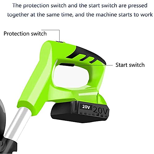 Garden Tiller, Electric Cordless Hand Tiller Cultivator,with 4000mAh Rechargeable Lithium Battery and Charger, Portable… - Afbeelding 8