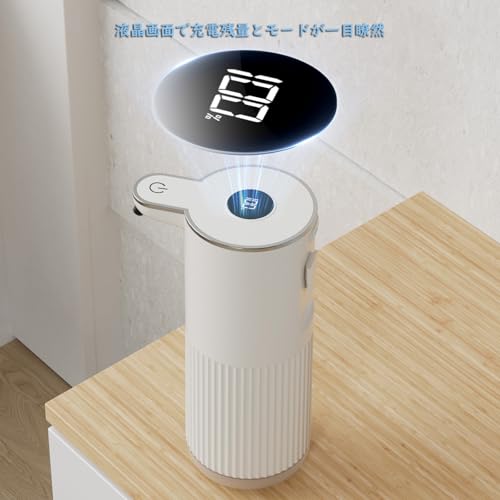 gofuch ソープディスペンサー 自動 泡 ZYQ-P18A-PM-W の商品画像 2