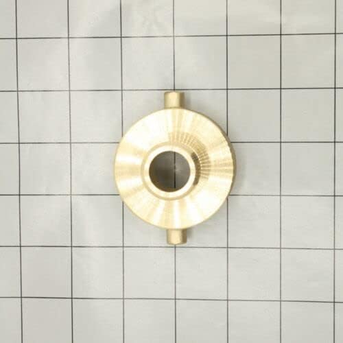 1-1/2 Inch Female NH/NST X 3/4 Inch Male GHT Brass Rigid Fire Hose / Hydrant Red HQ