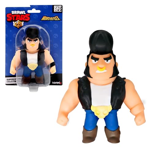 Bizak Monsterflex Brawl Stars Collectible Bull Figure Doll Super Extendable and Elastic, 1