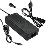 24 Volt 6 Amp Power Supply,100-240V AC to DC 24V 6A 5A 4A 3A 2A 1A DC Power Supply Adapter with 5.5mm x 2.5mm&2.1mm Output Jack US Plug 24 Power Supply 6A Transformers for LED Strip Light,Printer