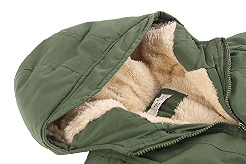 Image of Boys Girls Winter Outwear Coats, Kids Warm Outfits,Windproof Jacket for Toddler 1-8Y