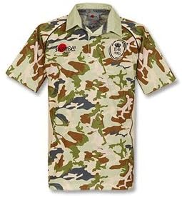 British Army Camo Rugby Shirt - Green 