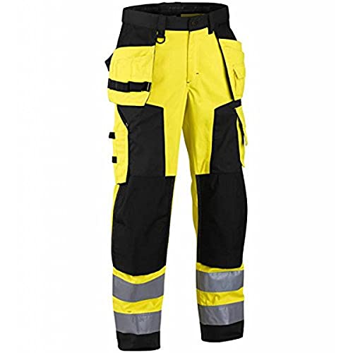 Blakläder 156818113399D84 Pantaloni Ad Alta Visibilità Classe 2, Multicolore, 156818113399D96