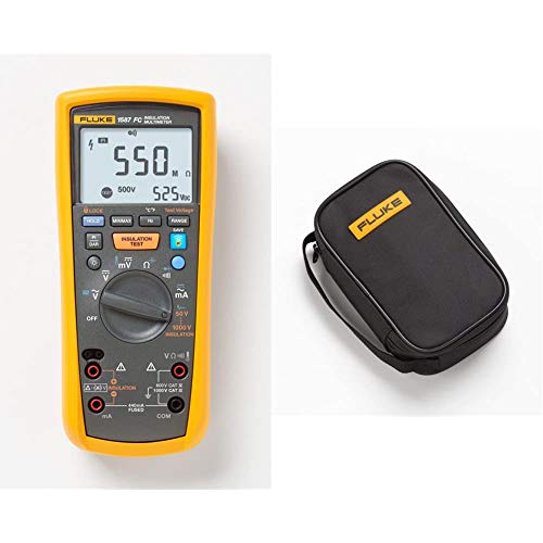 Fluke - FLUKE-1587 FC FLUKE 1587 FC 2-in-1 Insulation Multimeter & C35 Polyester Soft Carrying Case