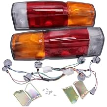 2 pcs/set SHLPDFM Driver & Passenger Side Tail Lights NI2800103 NI2801103 Fits for 1986-1994 Nissan D21 1995-1997 Nissan Pickup