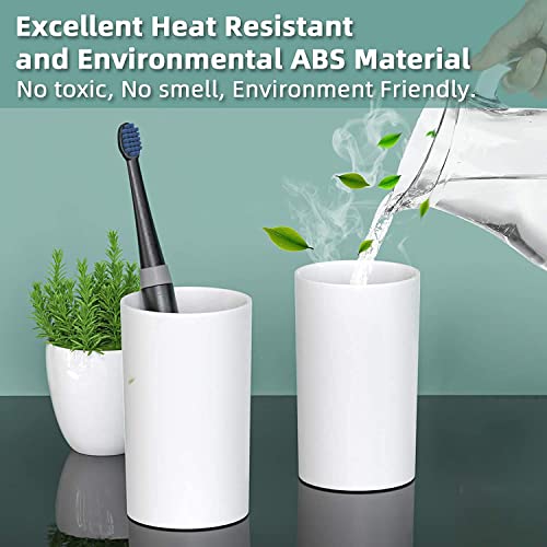 Image of Toothbrush Holder Wall Mounted, Automatic Toothpaste Dispenser Squeezer Kit -Magnetic Toothbrush Holder for Bathroom and Vanity, 4 Brush Slots 1 Cosmetic Drawer (Grey, 2 Cup)