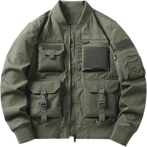 Veste de travail homme mode lâche multipoche outdoor camping