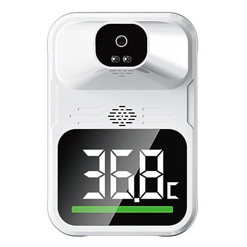 Mejores precios y opiniones de Termómetro inalámbrico digital disponible en línea para comprar. 34 zolyet Termómetro digital infrarrojo sin contacto Pantalla LED de doble cara Alarma de alta temperatura ℃/℉ Termómetro de pared de medición rápida recargable por,White