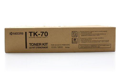 Toner noir Kyocera TK70 sans bavure pour remplacer vos cartouches usagées sur imprimante FS 9100