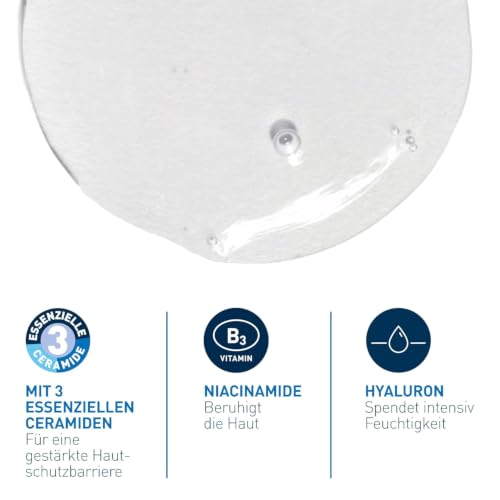 CeraVe Schäumendes Reinigungsgel für Gesicht und Körper, Normale bis fettige Haut, Mit Hyaluron und 3 essenziellen Ceramiden – Ansicht 4