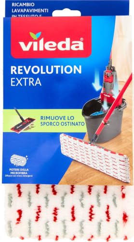 Vileda Revolution Panno Ricambio Confezione da 1 Adatto per...
