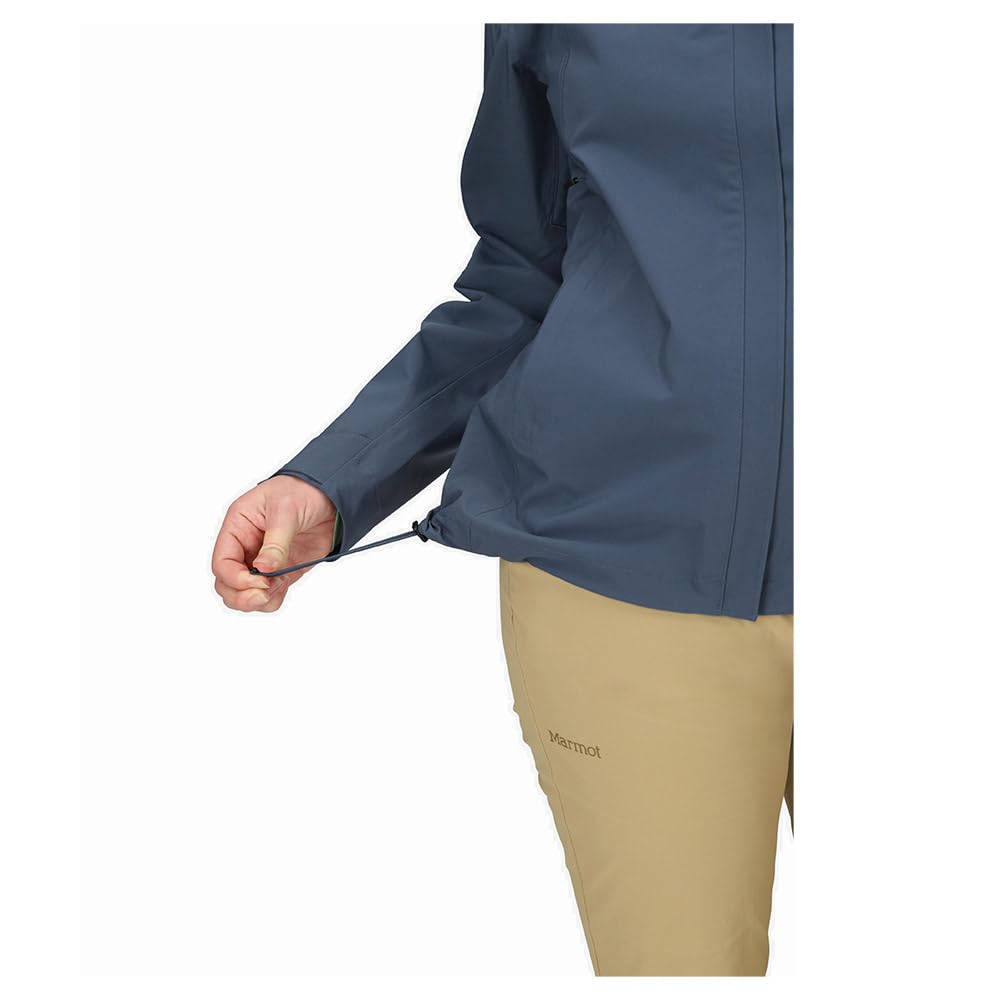 Marmot Women's PreCip Eco Pro Jacket Waterproof Lightweight Hooded Rain Jacket Windproof Breathable