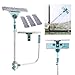 Produktbild Hooha Fensterwischer Reiniger Fensterabzieher Teleskop U-Bügel Stange 2-in-1 Fensterputzer mit 180°Schwenkkopf Fenster Putzen Wischer Set für hohe Fenster/Dusche/Auto 69-145cm (U-Bügel)