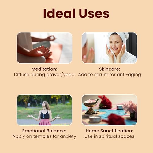 Image of Loban Essential Oil 30ml (Frankincense) for Glowing Rejuvenated Skin | Ideal For Meditation Prayer Positivity Rituals in Diffuser | Anxiety Relief | Pure Premium Natural & Undiluted