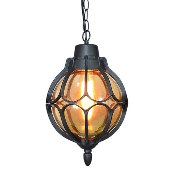 Chandelier de jardin imperméable E27 contre l'obscurité extérieure