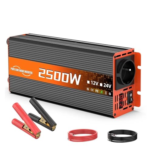 Convertisseur De Tension LED 12V 220V, Énergie Stable en Camping-Car et Voyage