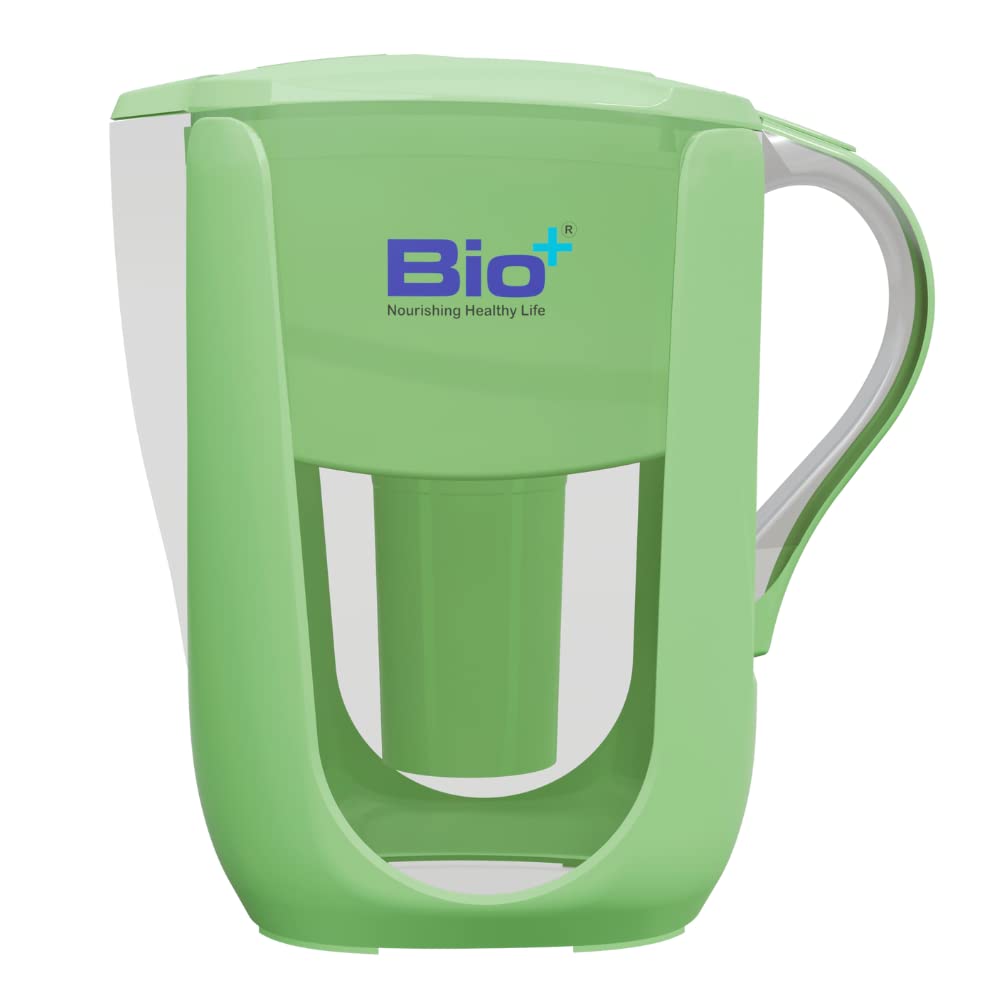 Bio+ Antioxidant, Hydrogen-rich, Alkaline, Mineralising H2AAA Mineralising Water Joss Prem Jug Green (Green Colour)