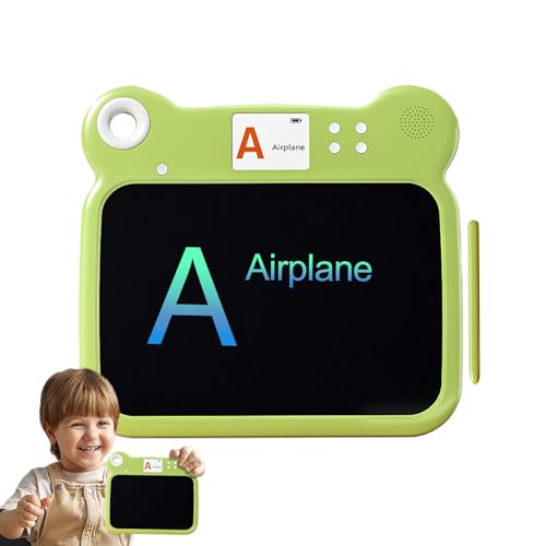 Tableta De Dibujo - Tabla Educativa de Aprendizaje de 20 Centímetros,Tabla De Garabatos Electrónicos | Soporte Escolar Viaje Avión Ocio Creativo