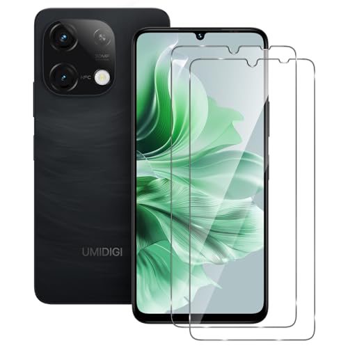 UMIDIGI 2 Stück Schutz Glas für G9-Serie für G9C, G9T, G9 5G, G9A, und 6,75-Zoll Smartphone 16,3x7,3cm, Frei von Kratzern, 9H Härte, HD Displayschutz folie, 0.33mm Ultra-klar, Ultrabeständig