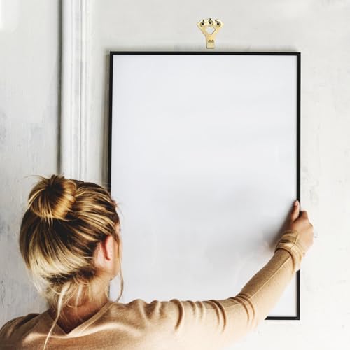 Ganchos para cuadros de 100 lb decora tu salón con colgadores metálicos de 35x39 mm 5