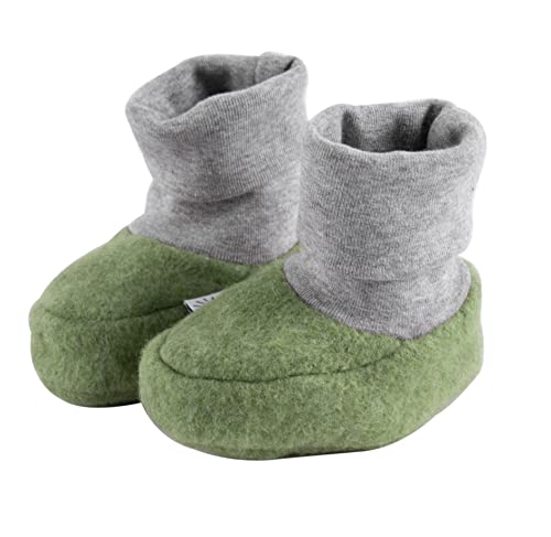 Iobio Pull Ons Babyschuhe Baumwolle Vlies Moosgr?n (eu_footwear_size_system, infant, age_range, medium, 6_months, 12_months) Cover