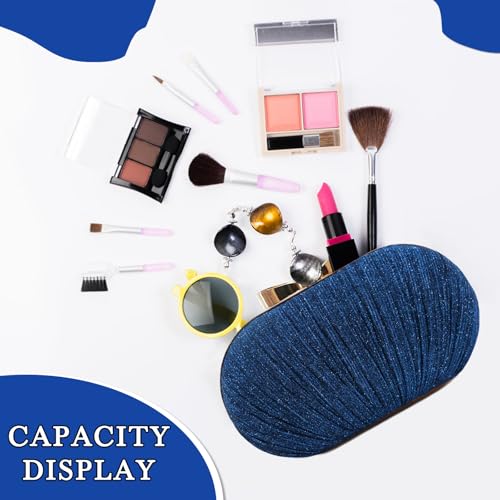 Image of Clutch Purse for Women, Evening Bag with Removable Chain Strap Elegant Handbag for Wedding /Prom /Cocktail /Party