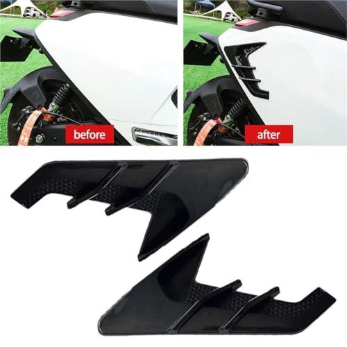 Persiennes spoiler et diffuseur d'ailes arrière voiture universels - 6