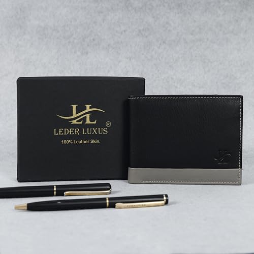 Bilfold Wallets For Men With 2 Hidden Compartment | Credit Card Wallet | Leather Wallet For Men | RFID Men's Wallet | With Coin Pocket (Black)4