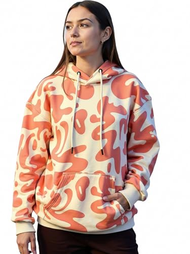 Image of Bewakoof Women's Fleece Oversized Fit Hoodies | Hoodie for Women Winter Wear